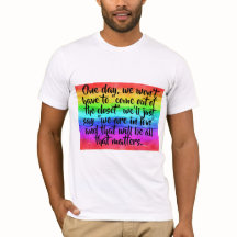 No More Coming Out Of The Closet Pride