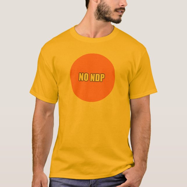 NO NDP T SHIRT (Framsida)
