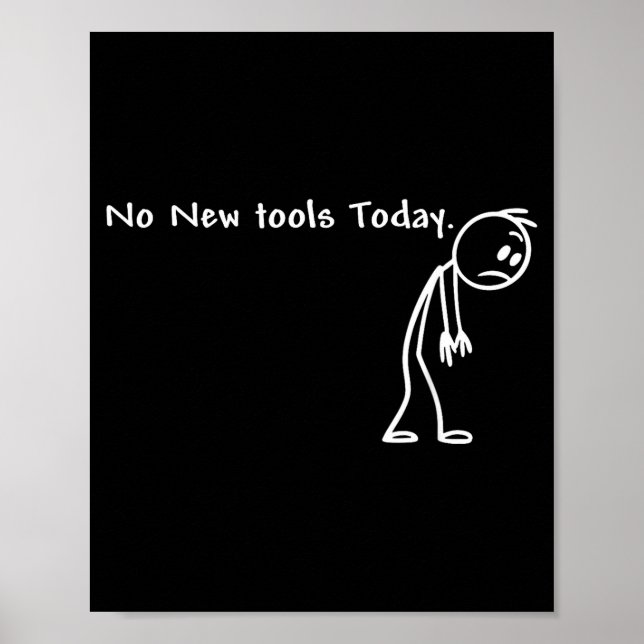 No New Tools Today  Poster (Framsidan)