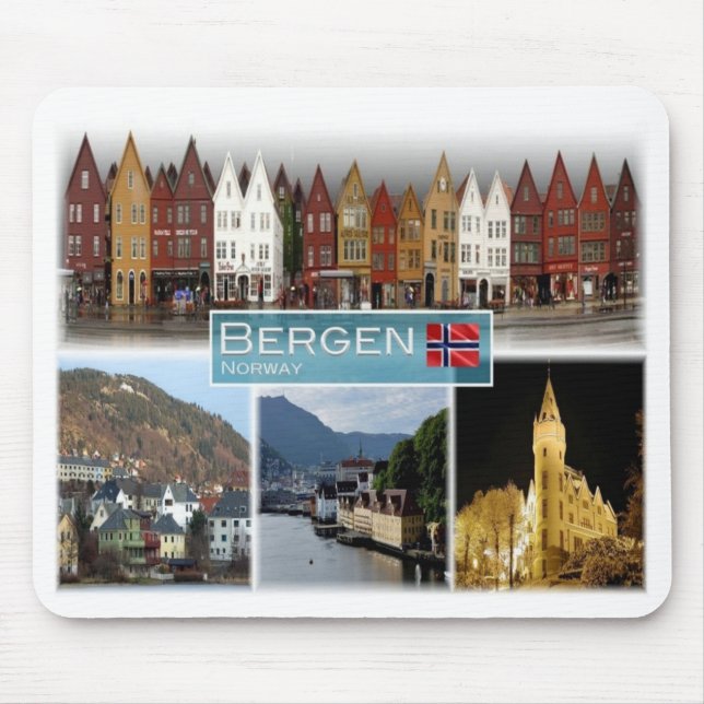 NO Norge - Bergen - Musmatta (Framsidan)