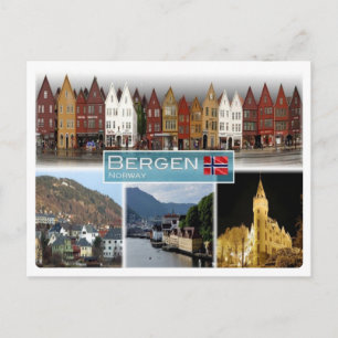 NO Norge - Bergen - Vykort
