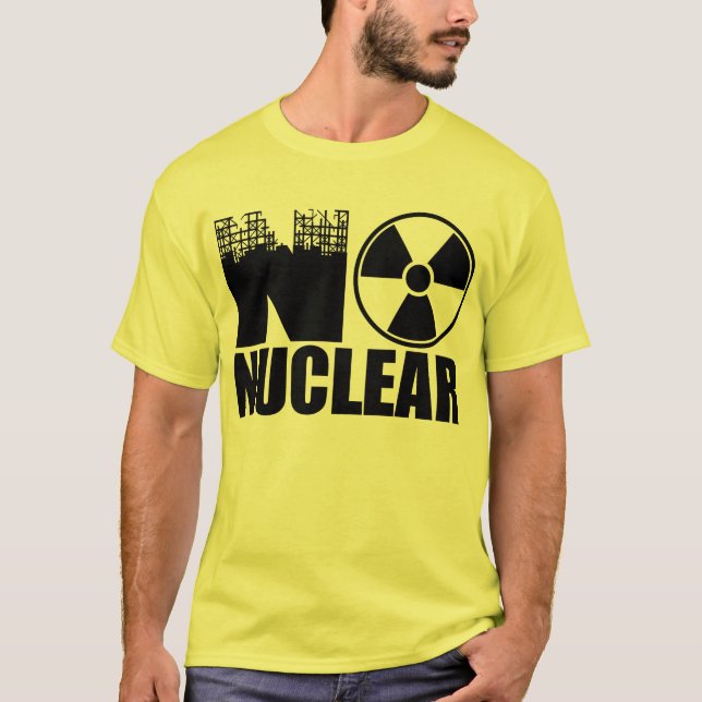 NO NUCLEAR MONO TEE SHIRT (Framsida)