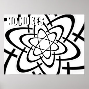 NO NUKES POSTER