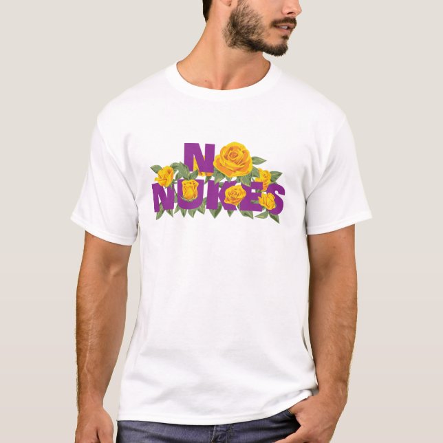 NO NUKES - RO UPPDRAG T-Shirt (Framsida)