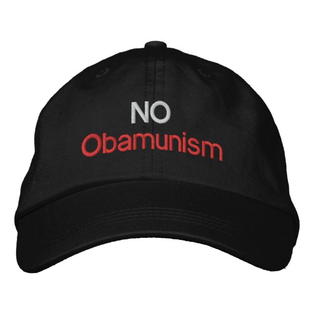 NO Obamunism 1.0 Broderad Keps (Framsida)