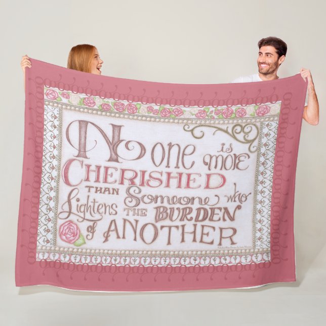 No One is More Cherished Fleece Blanket (På plats)