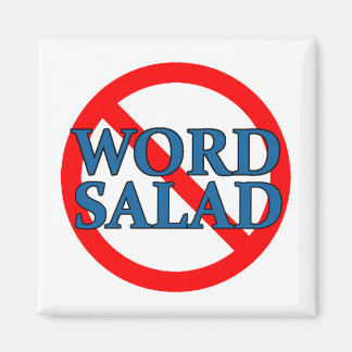 No Ord Salad Magnet