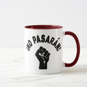 No Pasaran - De ska inte passera Mugg
