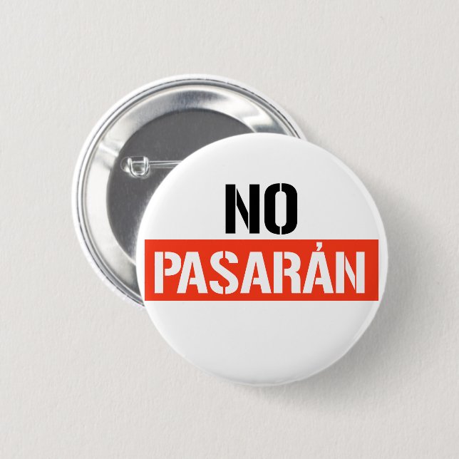 No Pasaran Knapp (Framsida & baksida)