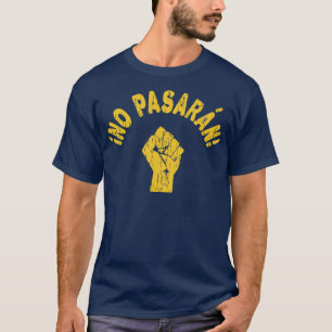 No Pasaran Skall Inte Passera Stöd Ukraina T-Shirt