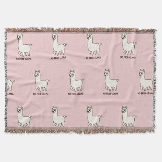 "No Prob-Llama" Cute Llama Doodle - Chill Vibe Filt