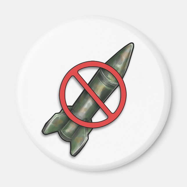 NO-raketer Magnet (Framsidan)