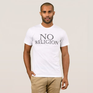 "NO RELIGION" av Michael Crozz Tröja