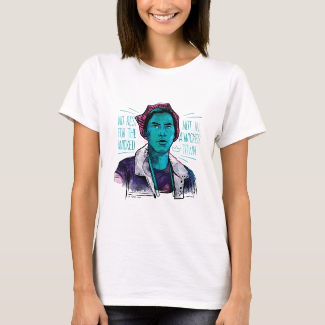 No Rest For The Wicked T Shirt (Framsida)