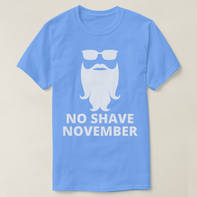 No Shave November 23 T Shirt (Design framsida)