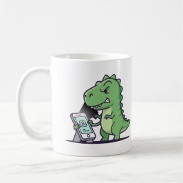 No Signal Saurus Kaffemugg