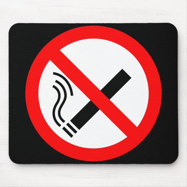 NO Smoking Sign - UK Signage Musmatta (Framsidan)