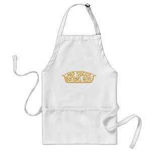 No Soggy Grund Pastry Apron - Tan Förkläde