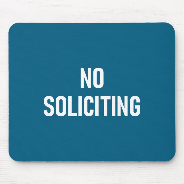 No Soliciting, Funny, Jokes, Sarcastic  Musmatta (Framsidan)