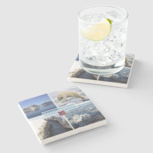 NO Spitsbergen - Svalbard - Fjord - Polar Bear - Stenunderlägg