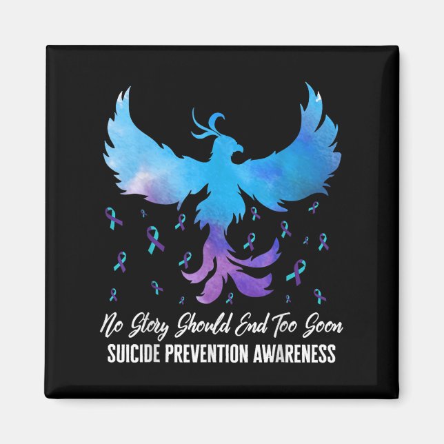 No Story Should End Too Soon, Suicide Prevention A Magnet (Framsidan)