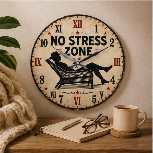 No Stress Zone  Stor Klocka (Skapare uppladdad)