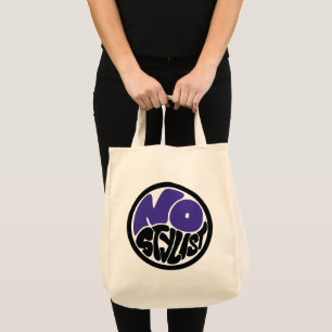 NO STYLIST dubbel purp emblem varutaska Tygkasse