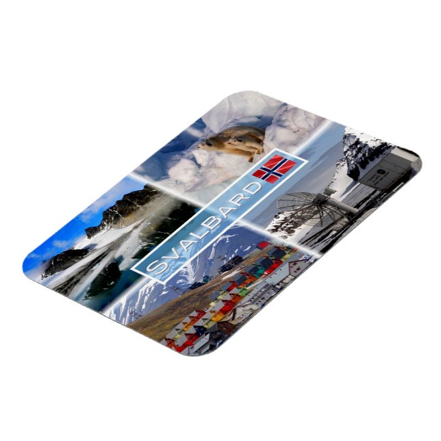 NO Svalbard - Gullybreen Magdalenefjorden - Magnet (Vänstra Sidan)