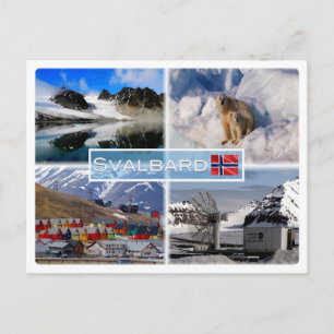 NO Svalbard - Gullybreen Magdalenefjorden - Vykort