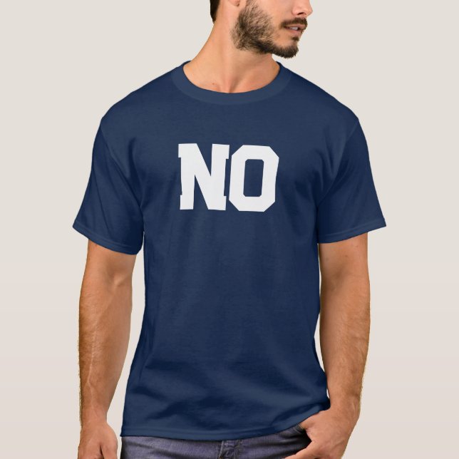 NO t-shirt (Framsida)