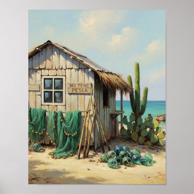 No tene pesca bonaire poster (Framsidan)