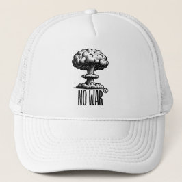 NO TO WAR Trucker Hat Keps