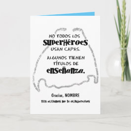 No todos los superhéroes usan capas. kort