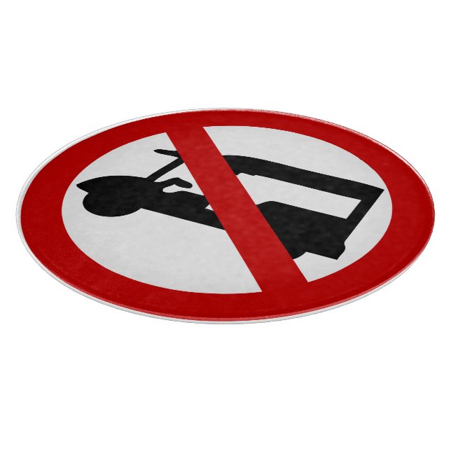 NO Tuk-Tuk TAXI ⚠ Thai Road Sign ⚠ (Hörn)