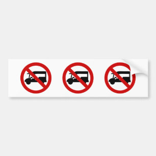 NO Tuk-Tuk TAXI ⚠ Thai Road Sign ⚠ Bildekal
