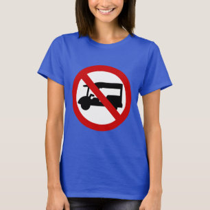 NO Tuk-Tuk TAXI ⚠ Thai Road Sign ⚠ Tee Shirt