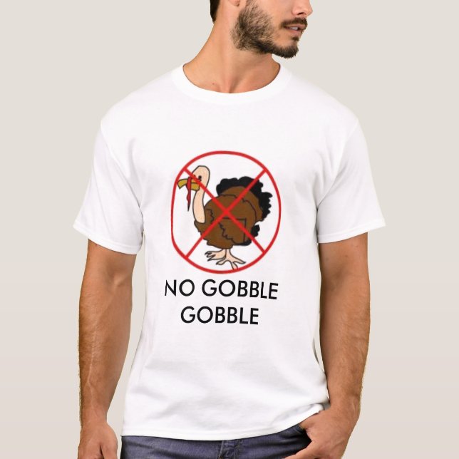 no-Turkiet INGEN KLUCKANDEKLUCKANDE T Shirt (Framsida)