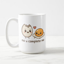 No U Complete Me Kaffemugg