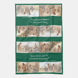 No unimportant person kökshandduk