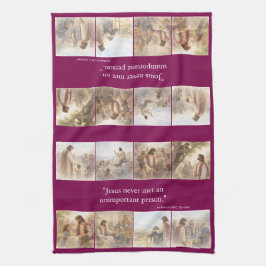 No unimportant person kökshandduk