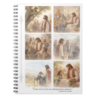 No unimportant person notebook anteckningsbok