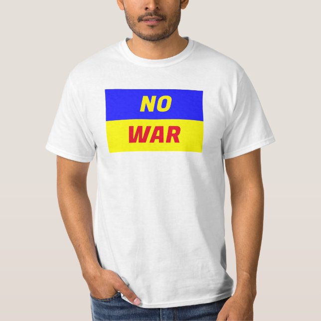 NO WAR Manar Basic T-Shirt (Framsida)