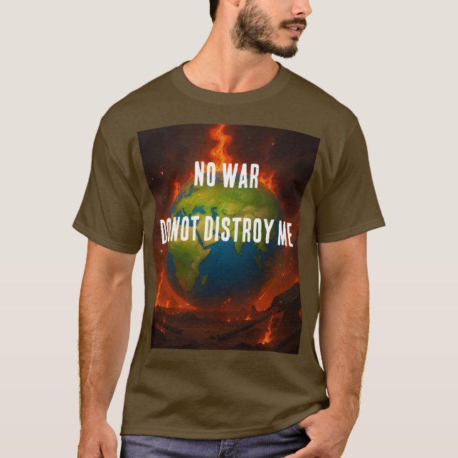NO WAR T SHIRT (Framsida)