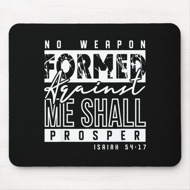 No Wean Formed Against Me Shall Prosper Christian  Musmatta (Framsidan)