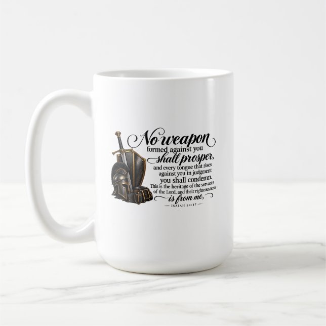 No weapon kaffemugg (Vänster)