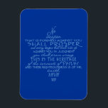 No Weapon Star of David Magnet<br><div class="desc">David-stjärnan (Magen David) bildades med ord från Isaiah 54:17 "Inget vapen som bildas mot dig ska blomstra,  och varje tunga som kommer att stiga upp upp mot dig enligt ditt omdöme kommer du att visa fel. Detta är arvet från JHVH:s tjänare och deras rättfärdighet är av mig,  saith YHVH.</div>