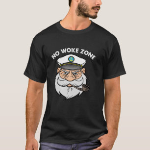 No Woke Zon Anti-Democrate Leftist Funny R T Shirt