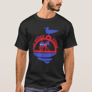 No Woke Zon Anti-Democrate Leftist Funny R T Shirt