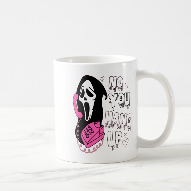 No You Hang Up Funny Valentine  Kaffemugg (Höger)