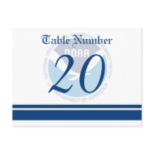 NOAA Bröllop Bord Nimber-vykort